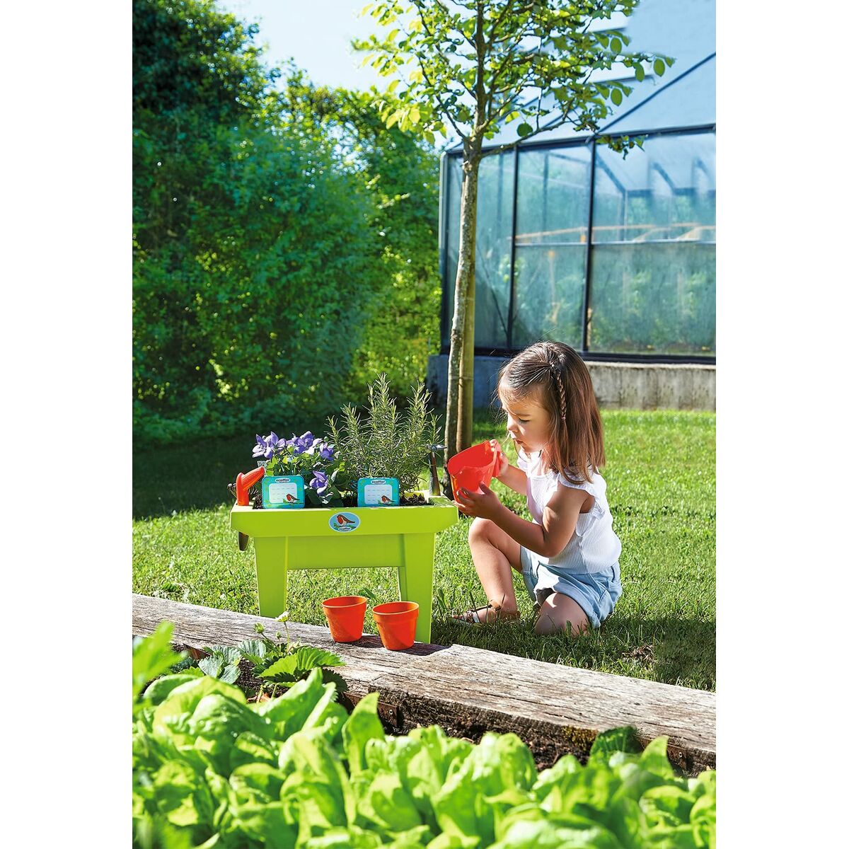 Kit di attrezzi per il giardinaggio Ecoiffier The garnished planter - 4290